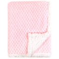 Tadpoles Popcorn Plush and Sherpa UltraSoft Baby Blanket