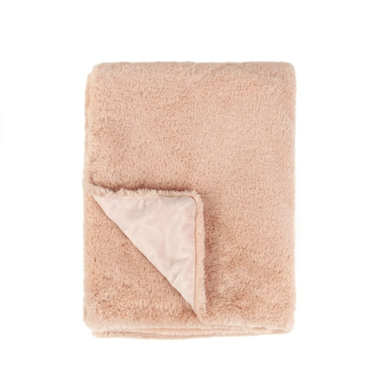 Faux fur best sale baby blanket