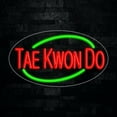 thumbnail image 1 of Tae Kwon Do LED Neon Sign 28"L x 16"H #34482, 1 of 3