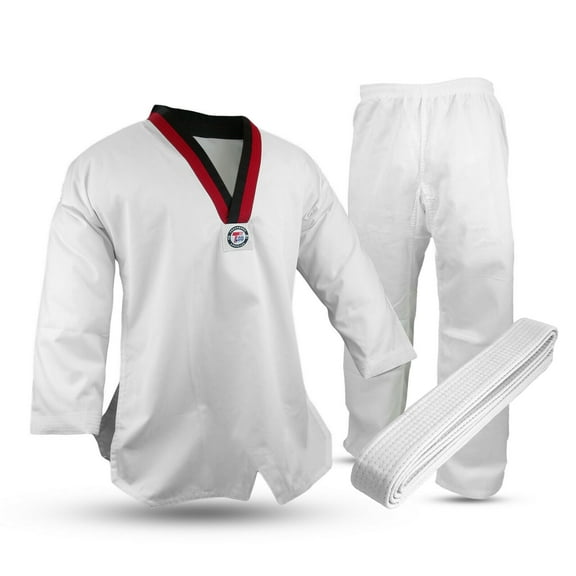 Tae Kwon Do Uniform Gi Poomsae V-Neck, Taekwondo Martial Arts Gis Set