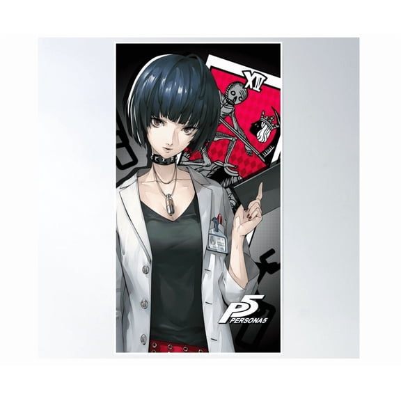 Tae Takemi Vertical Persona 5 Poster Wall Art Modern Wall Decor