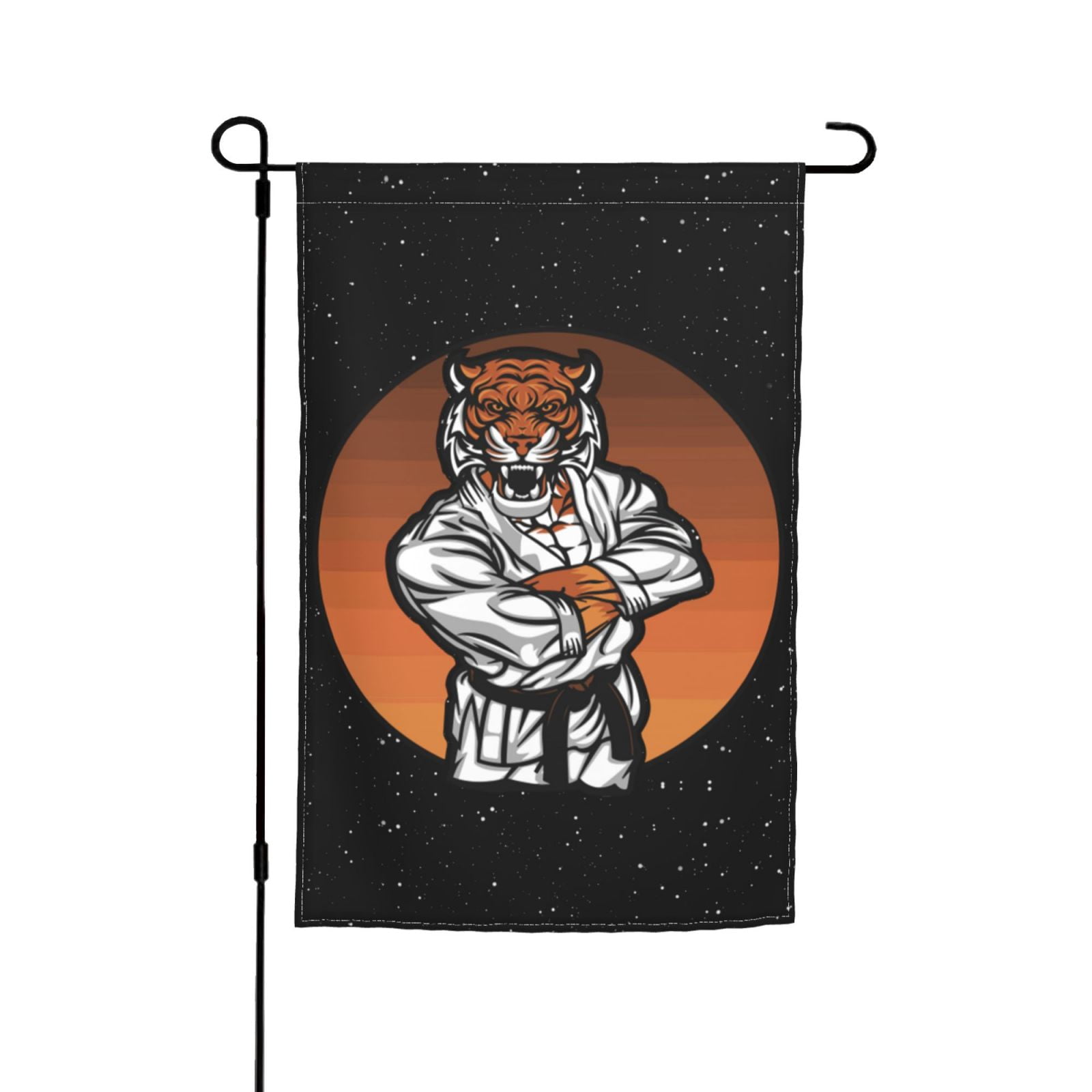 3dRose Sibirischer Tiger Gartenflagge – 30,5 X 45,7 Cm, Polyester, Einseitiger Druck, Für Draußen
