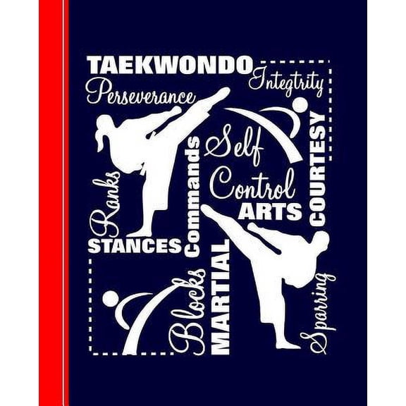 Taekwondo: Diary Weekly Spreads January to December Planners One Year 2020 Paperback 1077799527 9781077799523 Shayley Stationery Books