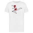 thumbnail image 1 of Taekwondo Fight Man Kick Pose Tee Men's - Men T-Shirt, Small, 1 of 1
