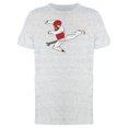 thumbnail image 1 of Taekwondo Fight Man Kick Pose Tee Men's -Image by Shutterstock, 1 of 1