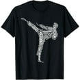 thumbnail image 1 of Taekwondo Fighter 5 Tenets Of TKD Martial Arts T-Shirt, 1 of 3