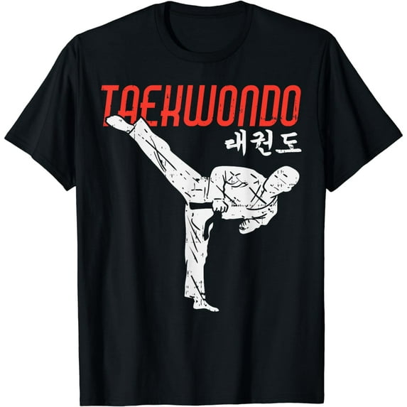 Taekwondo Hangeul Hangul Korean Symbol Martial Arts Gift T-Shirt