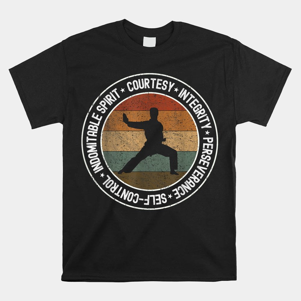 Taekwondo Karate 5 Martial Arts Uniform Shirt