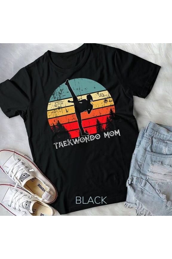 Taekwondo Mom vintage Taekwondo TKD Martial Art Daughter Unisex T-shirt