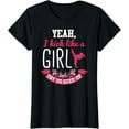 thumbnail image 1 of Taekwondo Shirt Funny Girls Taekwondo Lover Martial Arts T-Shirt, 1 of 4