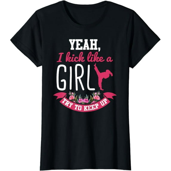 Taekwondo Shirt Funny Girls Taekwondo Lover Martial Arts T-Shirt