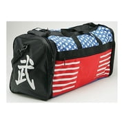 Taekwondo Sparring Gear Martial Arts Gear Equipment Bag Tae Kwon Do Karate MMA American Flag Big Bag 13"x27"x14"