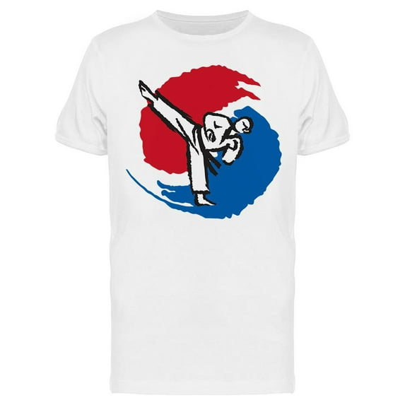 Taekwondo T-Shirt Men -Image by Shutterstock, Male 3X-Large