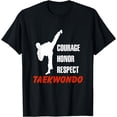 thumbnail image 1 of Taekwondo Tae Kwon Do Fighter T-Shirt, 1 of 3