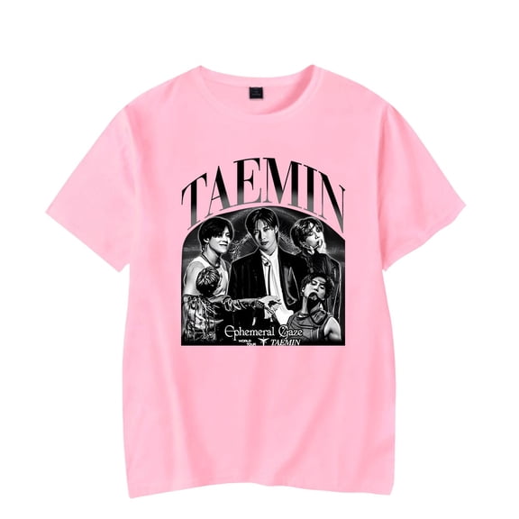 Taemin Ephemeral T-shirt summer pop singer loose casual short sleeved T-shirt top