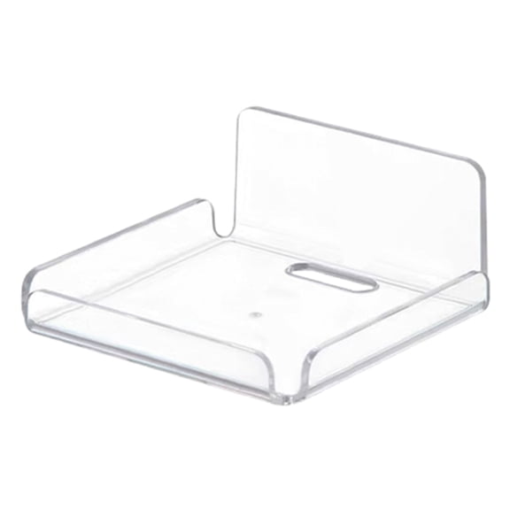 Taeuda 2x Record Wall Shelf Vinyls Acrylic Display Shelves Holder Floating Storage Rack