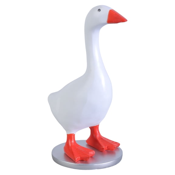 Taeuda 6 Magnetic Duck/Goose Statue Figurine Model Car Dashboard Decoration Automobile Office Home Decor Hostess Gift