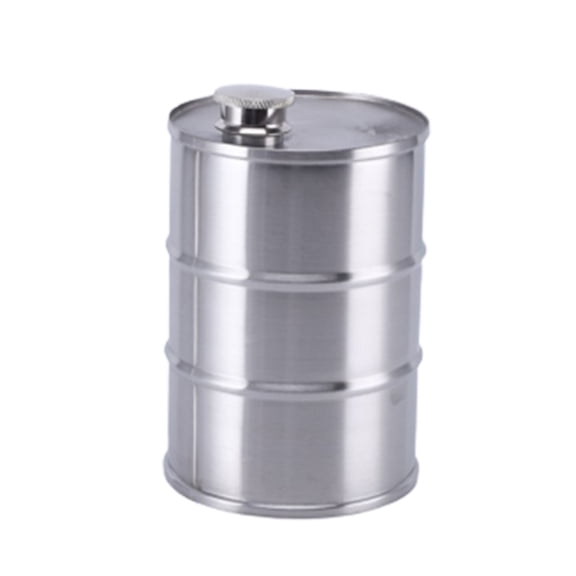Taeuda Barrel Shape Wine Flasks Whiskey Pot Small Leak-proof Container for Men Women