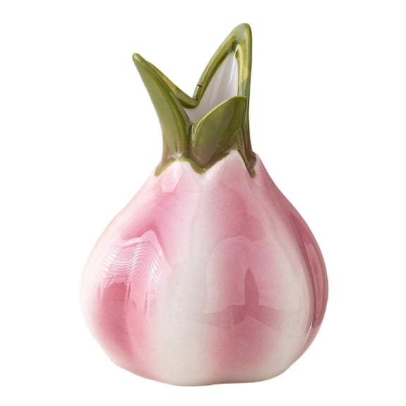 Taeuda Beautiful Fruit Themed Ceramics Vases With Double Purpose As Fragrances Bottle