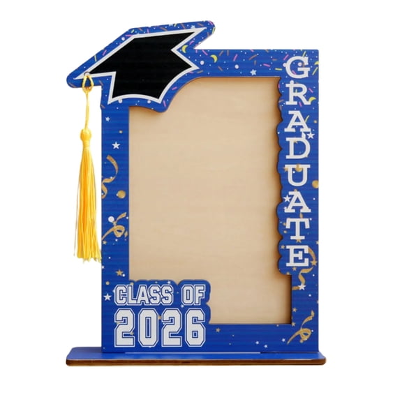 Taeuda Graduation Picture Frame Class of 2026 Photo Frame With Tassels Graduation Party Gift Keepsakes Graduation Decorations