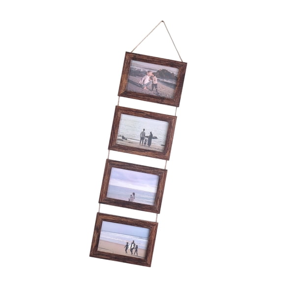 Taeuda Hanging Picture Frames Set 4 Openings Collage Photo Frames for Wall Decors