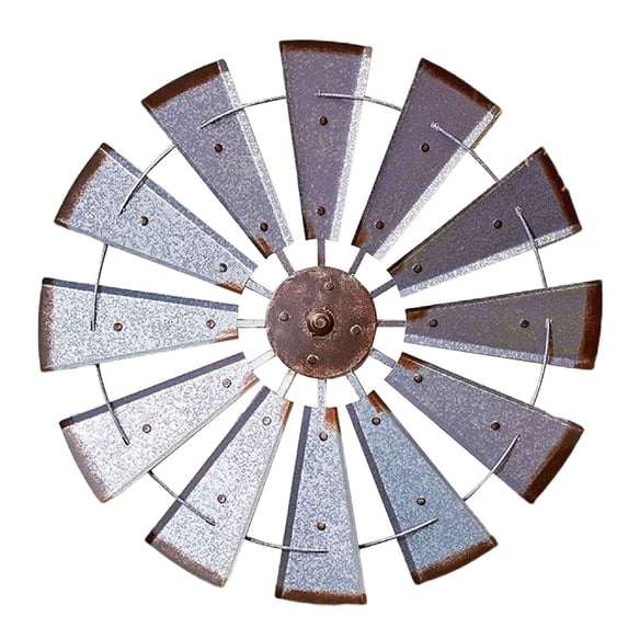 Taeuda Iron Windmill Wall Decor for Farmhouse Style Home Metal Wall Art Ornaments Iron Hangings Decoration Unique Design