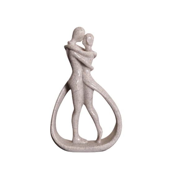 Taeuda Lover Statue Huggings Couple Figurine Romantics Couple Figurines Aesthetic Decoration