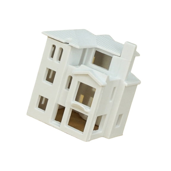 Taeuda N Scale 1:500 Villas House Assembled Model Miniature Architectural Building Model Outland Realism Scene DIY Painting