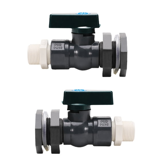 Taeuda Portable Spigot Set Bucket Valves for Rain Barrels and Water Tanks Installation