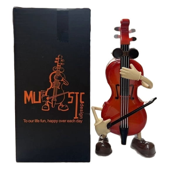 Taeuda Violins Cellos Guitar Melodies Boxes Swinging Motion Decoration Craftsmanship Gift Present