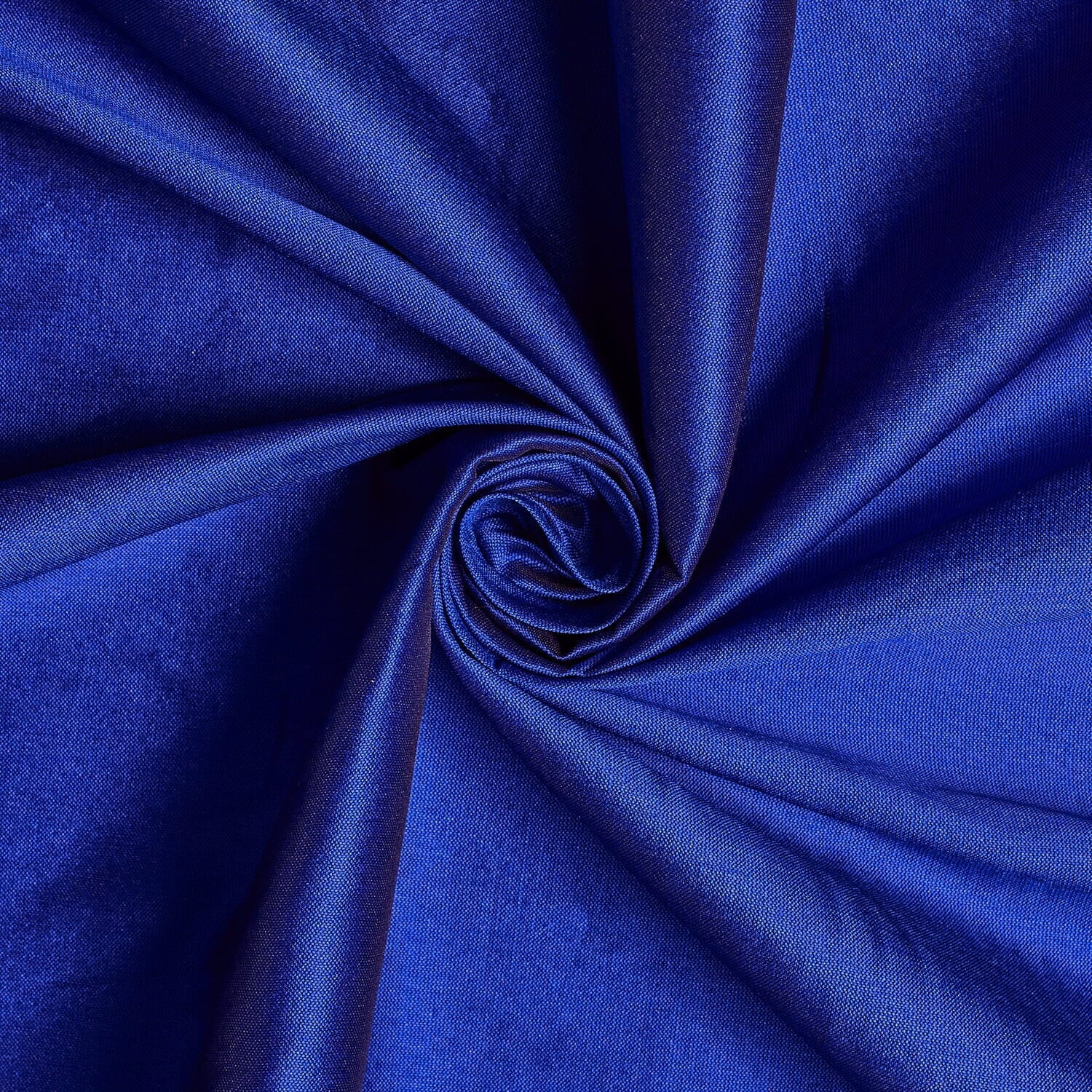 Taffeta Lining 100% Polyester 80 GSM Lightweight Shiny Fabric By The Yard For Sewing Apparel & Accessories - Royal Blue (5 Yards)