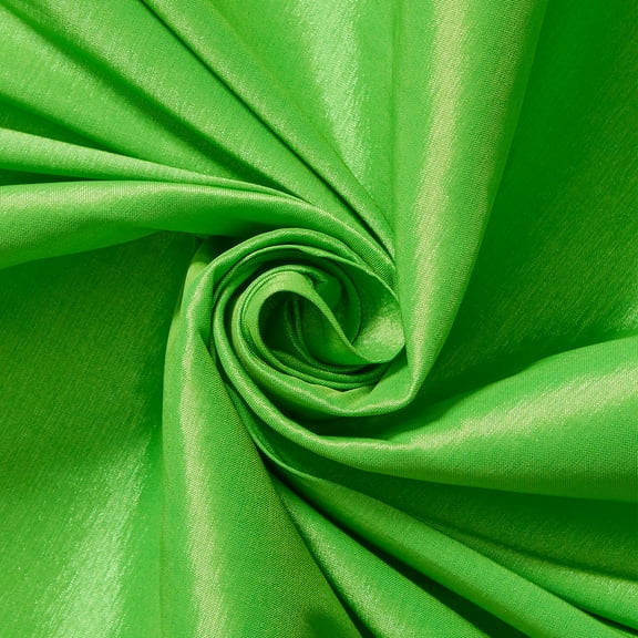 Taffeta Stretch Fabric 2-Way Stretch 58" Wide By The Yard (Apple Green)