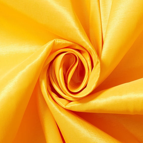 Taffeta Stretch Fabric 2-Way Stretch 58" Wide By The Yard (Bright Yellow)