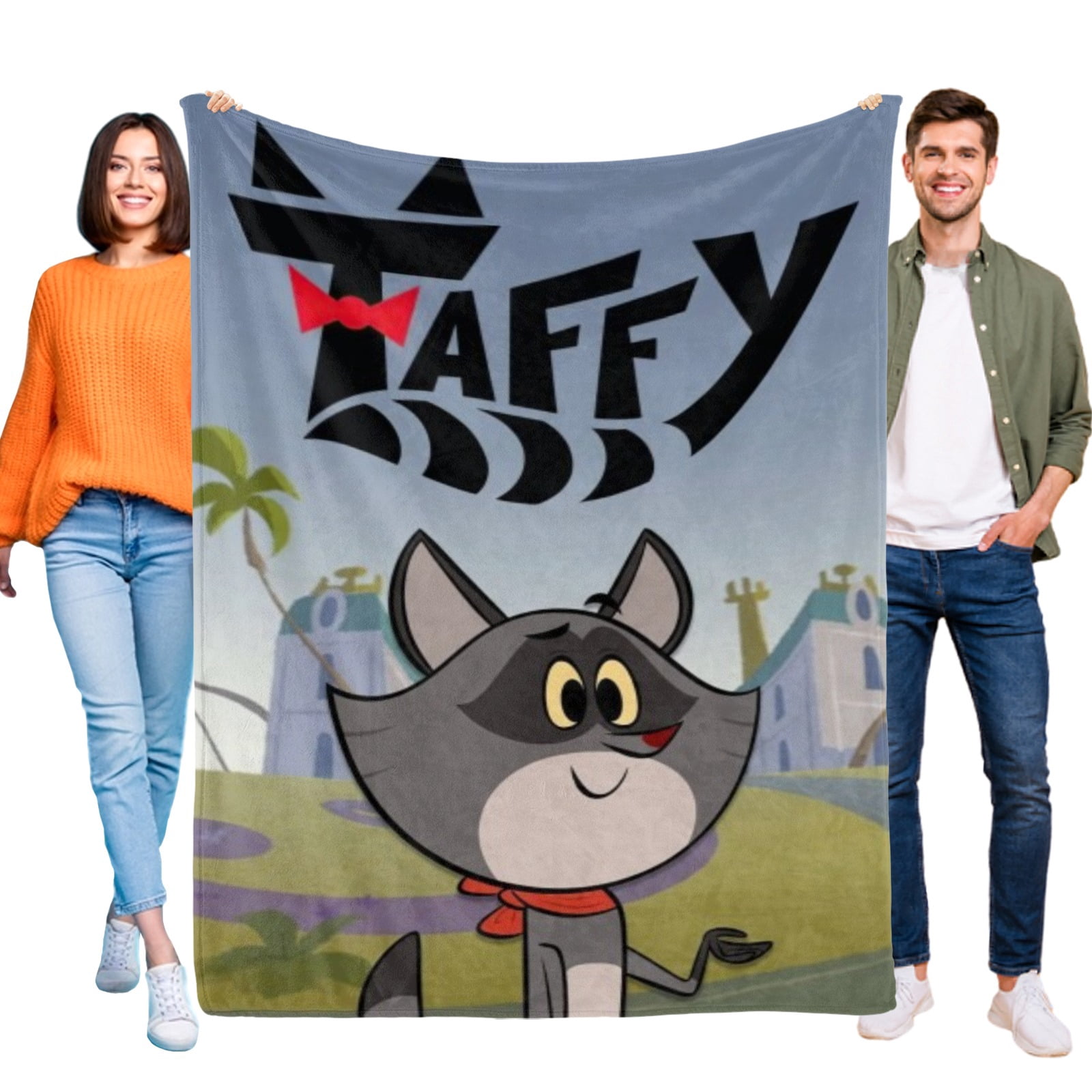 Taffy Boing Throw Blanket Gifts for Fans Lover Girls Boys Women Present Hoodie Him Bed 50"x60"