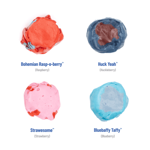 Taffy Shop Berry Favorites, Salt Water Taffy(7oz)