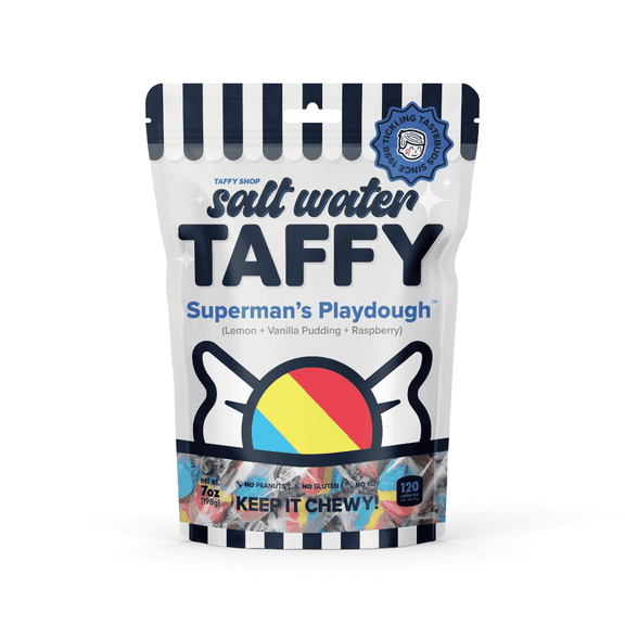 Taffy Shop Red Licorice Salt Water Super Soft Taffy - Family (32oz) Bag