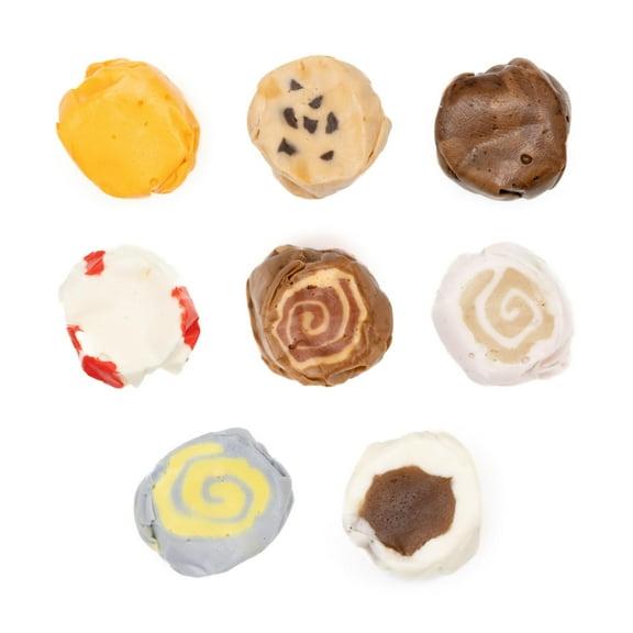 Taffy Shop Winter Favorites, Salt Water Taffy – Assorted Gourmet Candy Variety Pack, Bulk Sweet Snack, Fresh & Gluten-Free, 65 Individually Wrapped Pieces (32oz)