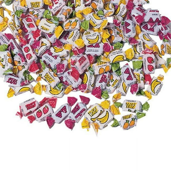 Taffy Time Assorted Chews Candy - 240 Piece Bag