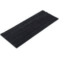 thumbnail image 1 of Tafts Ultra Soft Luxury Striped Bath Mat, Bathroom Rugs, Chenille Microfiber, Absorbent Non-Slip Machine Washable, Bathroom Decor, Super Plush Bath Mats for Bathroom, Room Decor, Midnight Black, 1 of 3