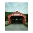 thumbnail image 1 of Taftsville Covered Bridge, Woodstock - Woodstock Vermont Photography Bridge Rustic Architecture Travel Poster Rural Scenic Landscape Unframed Wall Art Print 6 x 8 inches, 1 of 13