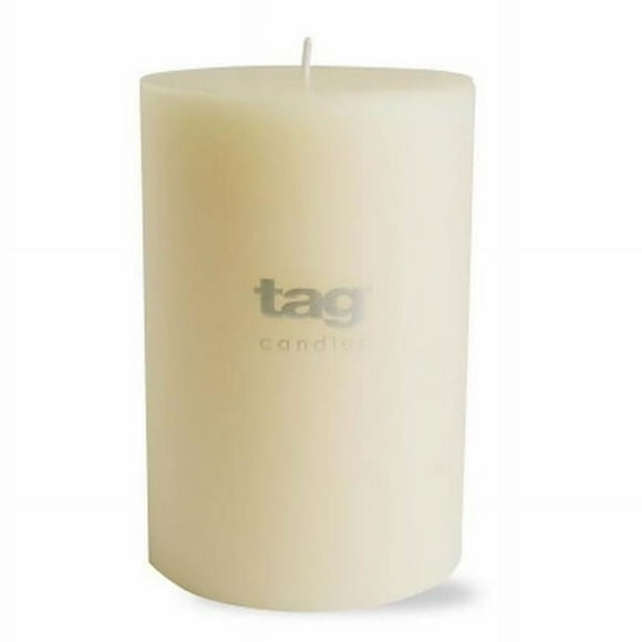 Tag 129662 4 x 6 in. Pillar Candle, Ivory - Pack of 6