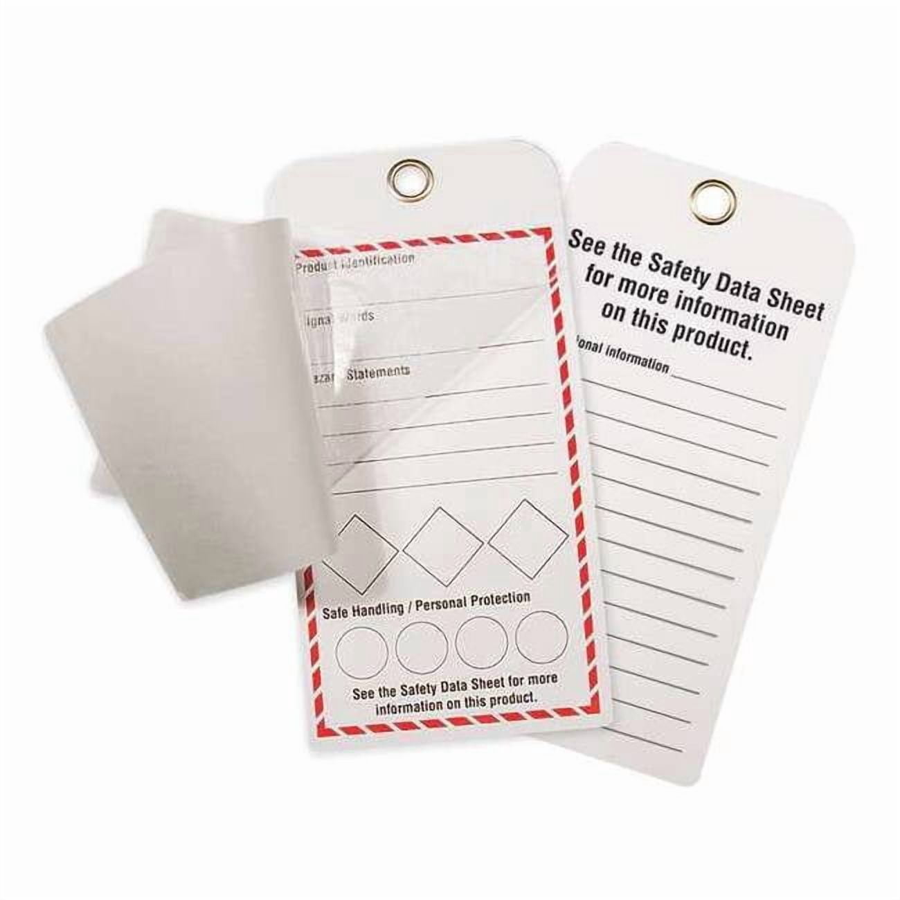 Parcel Label. Tags Tag, 6 in H, 3 in W, Synthetic, PK25 GHS1043 - Walmart.com