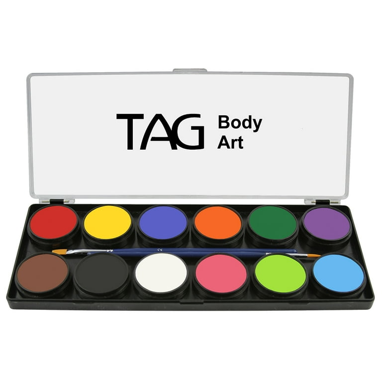 Tag Face Paint Palette Regular 12 Colors