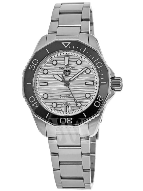 Aquaracer 300M Automatic Grey Diamond Dial Steel Women's Watch WBP231C.BA0626