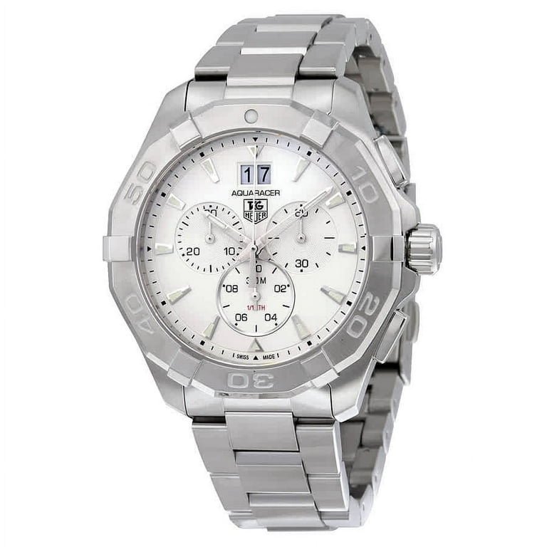 Tag heuer top aquaracer chronograph white