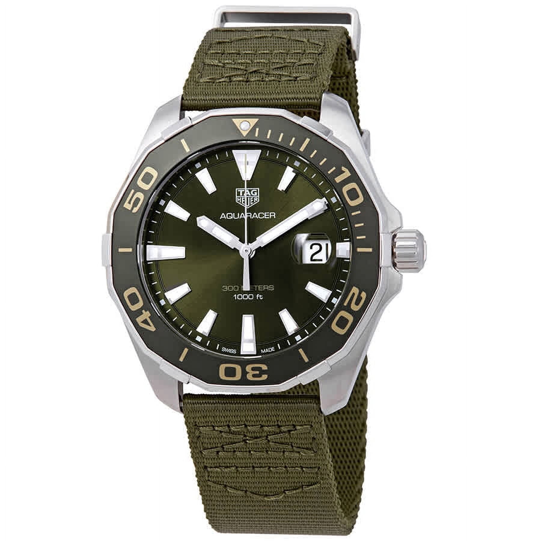 Tag Heuer Aquaracer Khaki Dial Men's Watch WAY101E.FC8222 | eBay