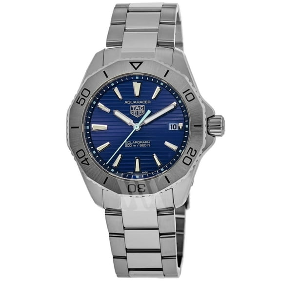 Tag Heuer Aquaracer Professional 200 Solargraph Blue Dial Steel Men's Watch WBP1113.BA0000
