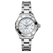 TAG Heuer Womens Aquaracer White Dial Watch - WBP1312.BA0005