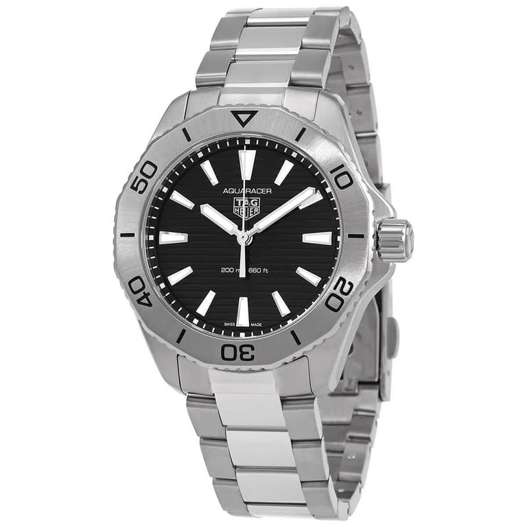 Black and silver tag watch deals