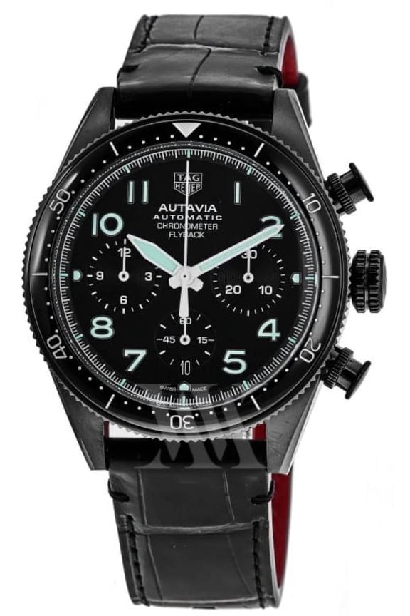 Autavia Chronometer Flyback 60th Anniversary Ceramic Men's Watch CBE511C.FC8280